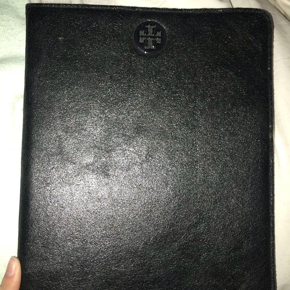Leather Tory Burch Ipad 2 case